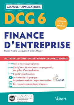 DCG 6 - Finance d'entreprise