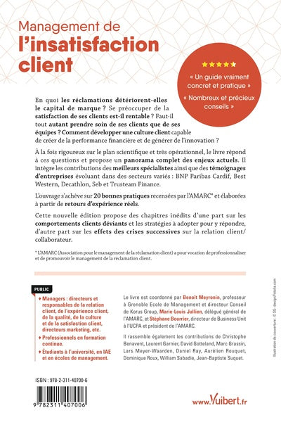 Management de l'insatisfaction client