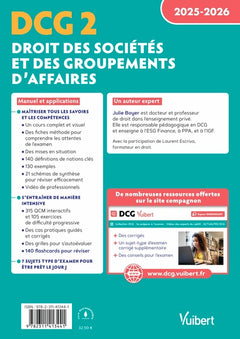 DCG 2 - Droit des sociétés et des groupements d'affaires