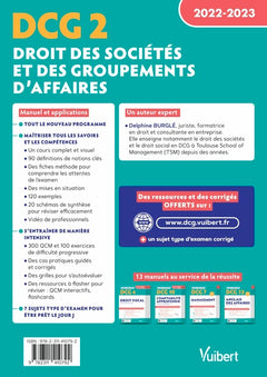DCG 2 - Droit des sociétés et des groupements d'affaires