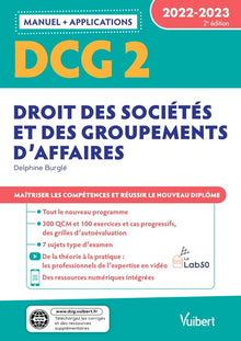 DCG 2 - Droit des sociétés et des groupements d'affaires