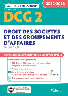 DCG 2 - Droit des sociétés et des groupements d'affaires