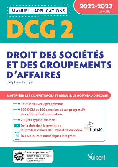 DCG 2 - Droit des sociétés et des groupements d'affaires