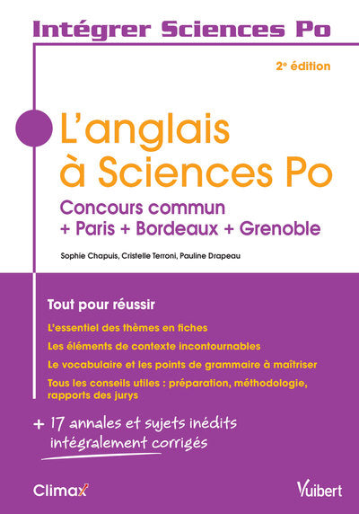 L'anglais à Sciences Po - Tout pour réussir