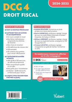 DCG 4 - Droit fiscal