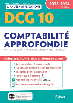 DCG 10 - Comptabilité approfondie