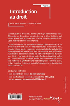 Introduction au droit 2022/2023