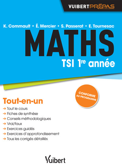 Maths TSI 1re année