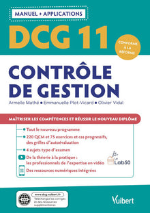 DCG 11- Contrôle de gestion : Manuel et Applications