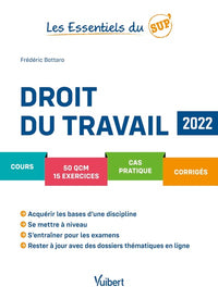 Les Essentiels du Sup : Droit du travail 2022