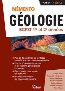 Mémento Géologie BCPST 1re et 2e années