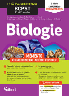 Mémento de Biologie BCPST 1re et 2e années