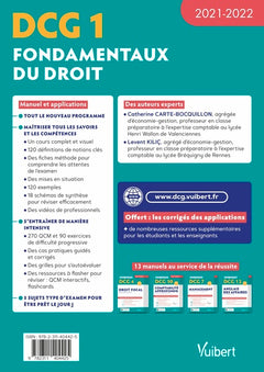 DCG 1 - Fondamentaux du droit