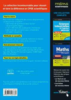 Anglais MPSI - PCSI - PTSI - BCPST - MP - PC - PSI - PT - TSI - ATS - Tout-en-un