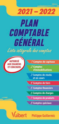 Plan comptable général 2021-2022