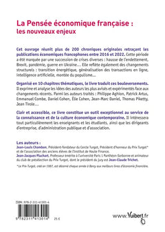 La pensée économique française : les nouveaux enjeux