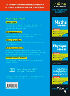 Chimie MP/MP* PSI/PSI* - Tout-en-un