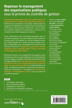 Repenser le management des organisations publiques sous le prisme du contrôle de gestion