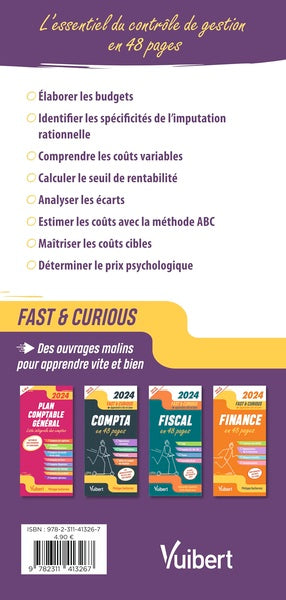 Fast & Curious Contrôle de gestion 2024