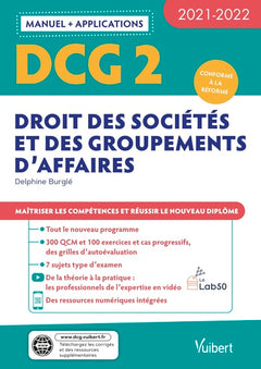 DCG 2 - Droit des sociétés et des groupements d'affaires