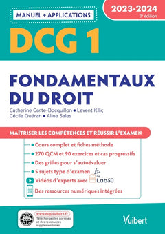 DCG 1 - Fondamentaux du droit