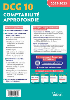 DCG 10 - Comptabilité approfondie