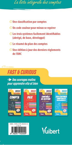 Plan comptable général 2023-2024