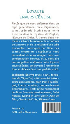 Loyauté envers l'Eglise