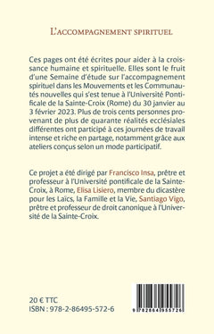 L'accompagnement spirituel dans les mouvements et les nouvelles communautés