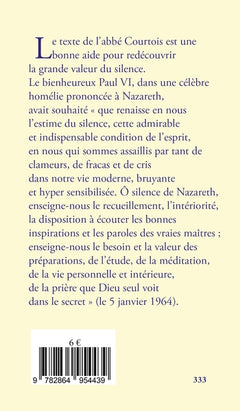 Une valeur or : Le silence