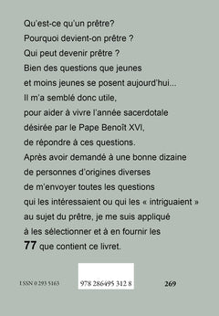 Le prêtre homme de feu, homme d'amour - 77 questions sur le prêtre