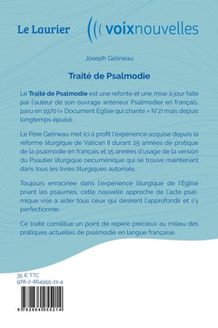 Traité de Psalmodie