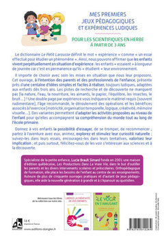 Mes premiers jeux pédagogiques et expériences ludiques