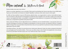 Mon carnet de 38 fleurs de Bach