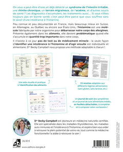 Intolérance à l'histamine – 4 phases de réapprentissage alimentaire : explications et recettes