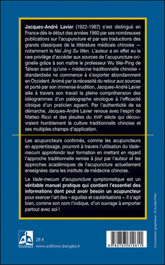 Vade-mecum d'acupuncture symptomatique