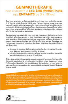 Gemmothérapie pour développer le système immunitaire des enfants de 0 à 10 ans