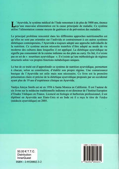TRAITÉ DE DIÉTÉTIQUE AYURVÉDIQUE