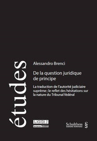 De la question juridique de principe