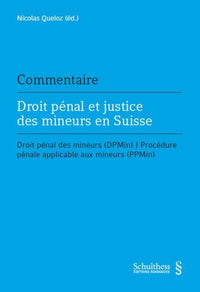 Droit penal et justice des mineurs en Suisse