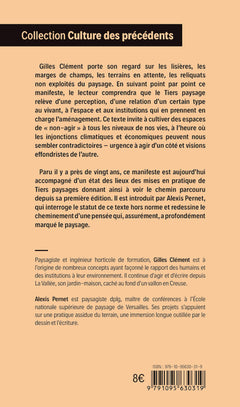 Manifeste du Tiers paysage (NED 2020)