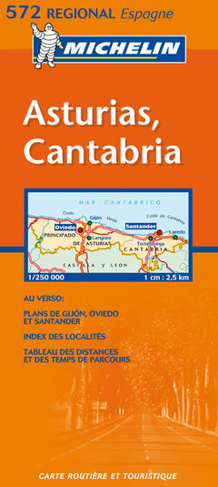 Carte RGIONAL Asturias, Cantabria