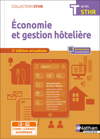 Economie et Gestion Hôtelière - Terminal (STHR) Livre + licence élève - 2022