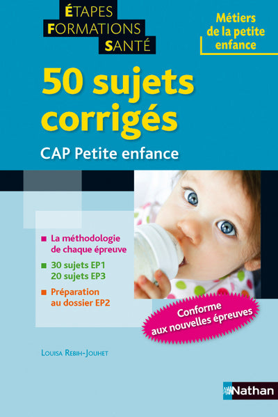 50 sujets corrigés CAP Petite Enfance