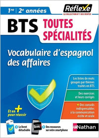Vocabulaire d'espagnol des affaires - BTS - Réflexe - 2024 (31)