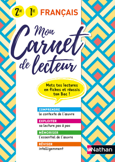 Mon carnet de lecteur - Français - 2de / 1re