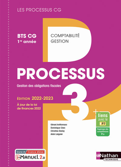 Processus 3 - BTS CG 1ère année