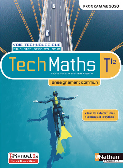 TechMaths - Term - Voie technologique - Enseignement commun