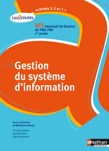 Activités 5.3 et 7.1 - Gestion du système d'information