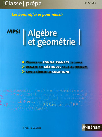 Algèbre et géométrie - MPSI